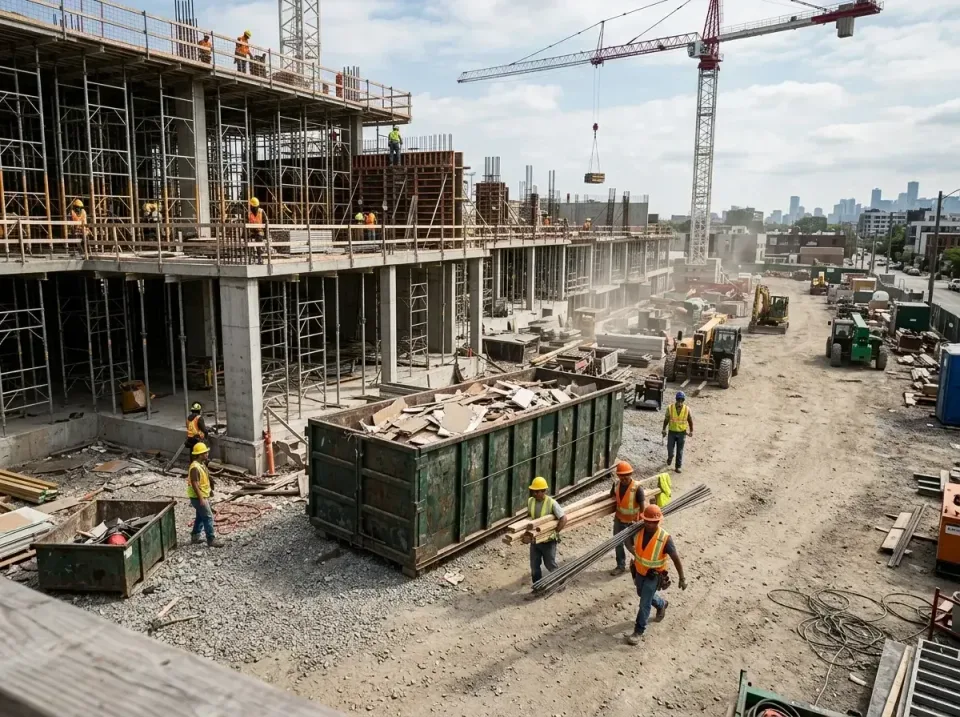 commercial-construction-site-w-002 — frequently asked questions, Low Cost Construction Dumpster Rental in Lithopolis, OH
